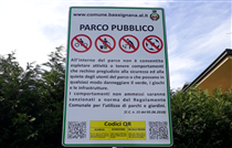 Regolamento Comunale per l'utilizzo di parchi e giardini